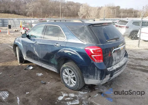 2016 Chevrolet Equinox Lt из США, поврежденный, VIN 2GNALCEK8G1148068